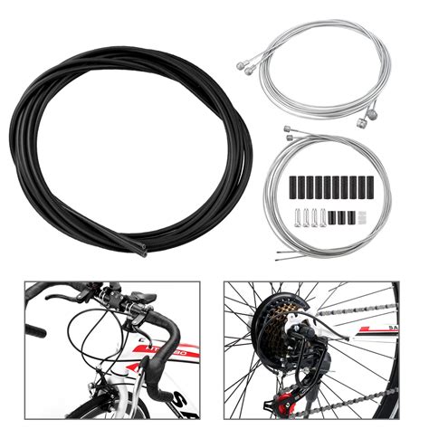 coiled metal bike brake cable housing|best bicycle brake cable.